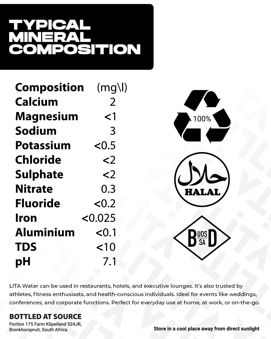 1000ML SPARKLING (CASE OF 12)