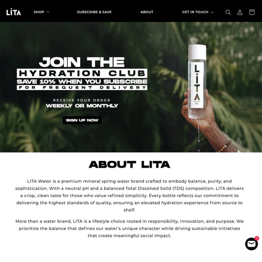 Lita Launches Online Store